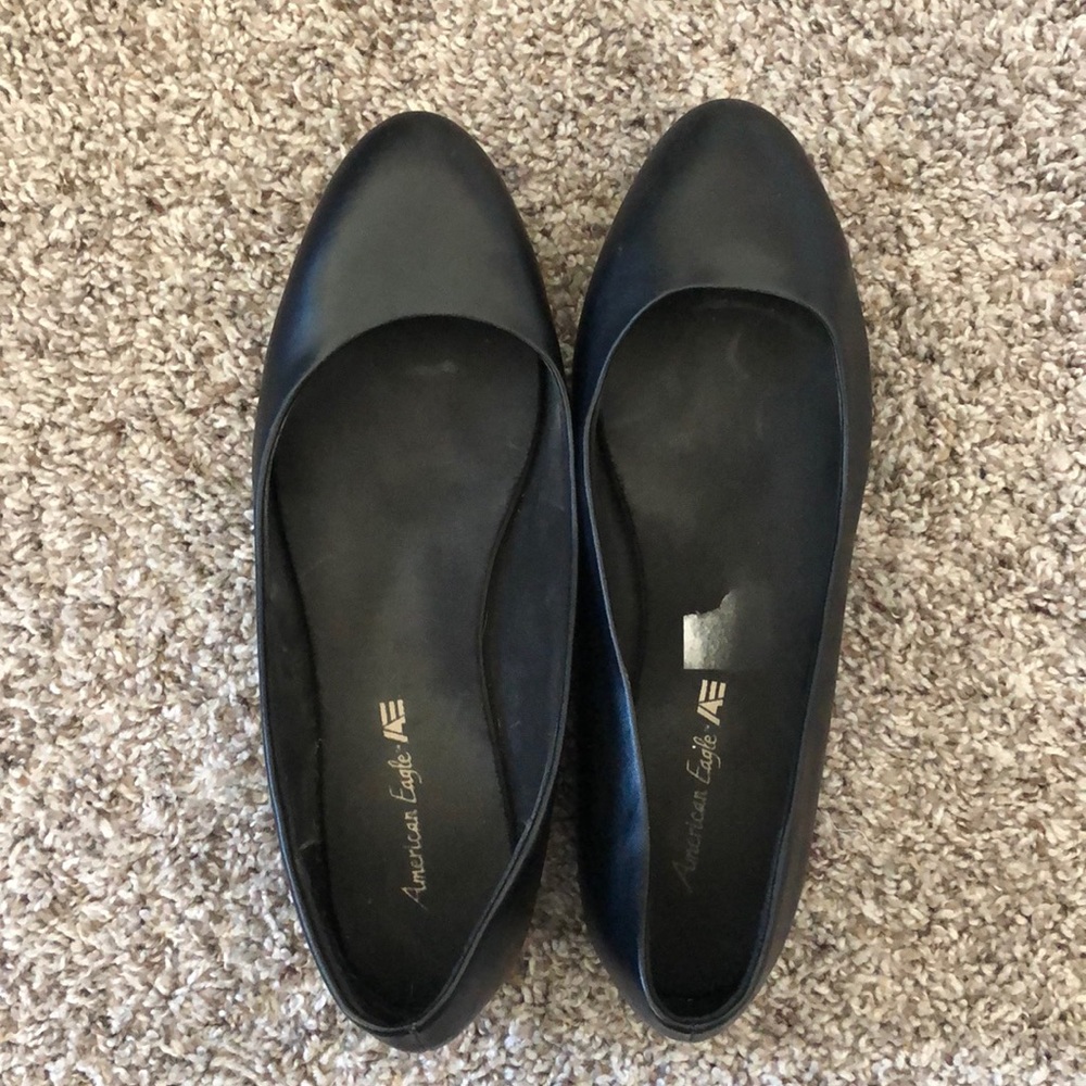 American Eagle Black Flats